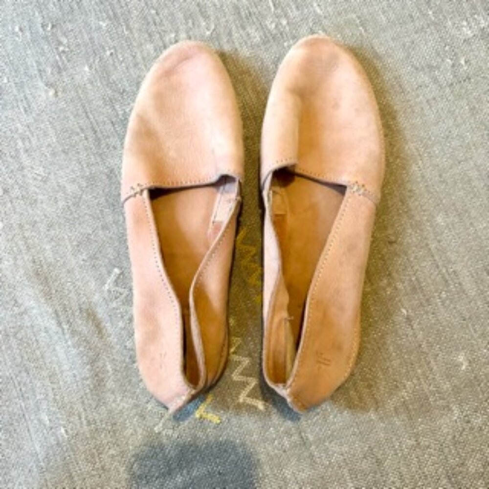 Frye Pink Blush Slip on Flats - Size 8